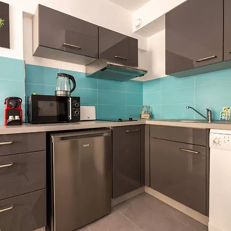 1 Bedroom New Style With Parking Close Croisette Apartment